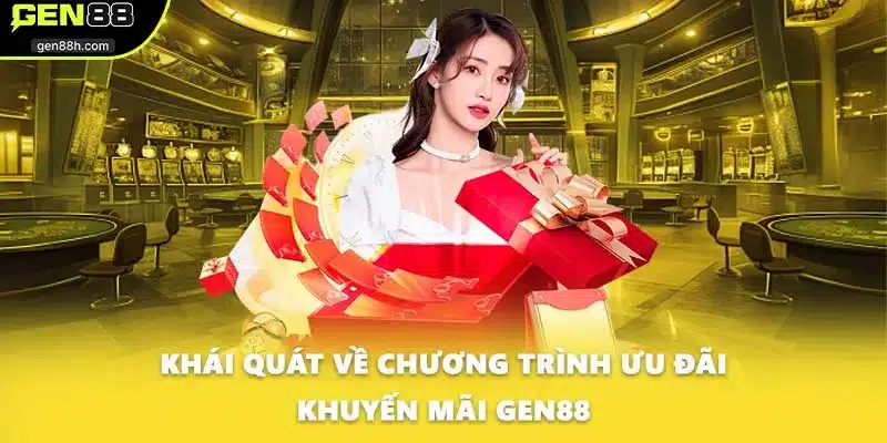 Khái quát về chương trình ưu đãi khuyến mãi GEN88
